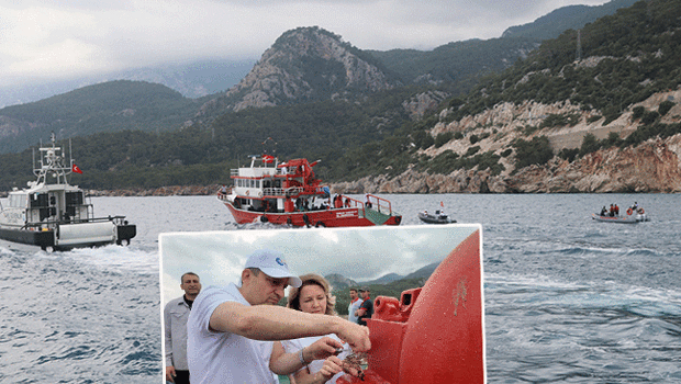 Antalya'da 500 metreden uzun hayalet ağ çıkarıldı