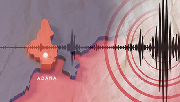 Adana'da 4,9 büyüklüğünde deprem meydana geldi