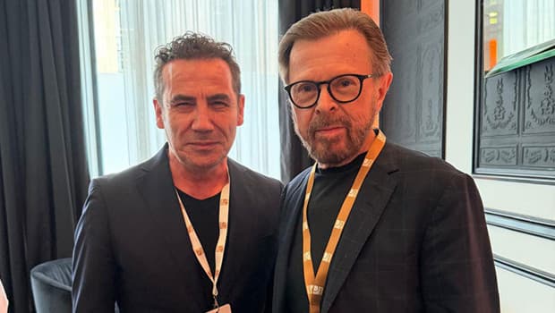 Ferhat Göçer, ABBA'nın Björn Ulvaeus ile Paris'te buluştu