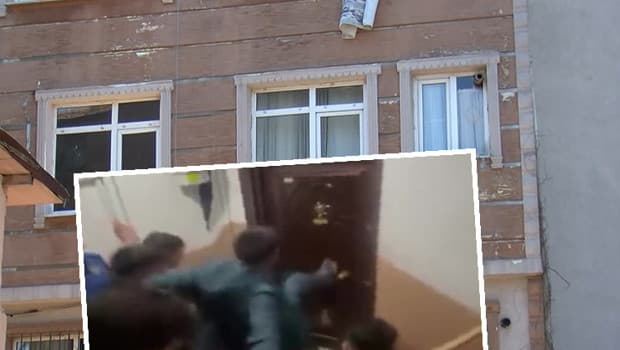 Fatih'te evlat annesini bıçakla rehin aldı