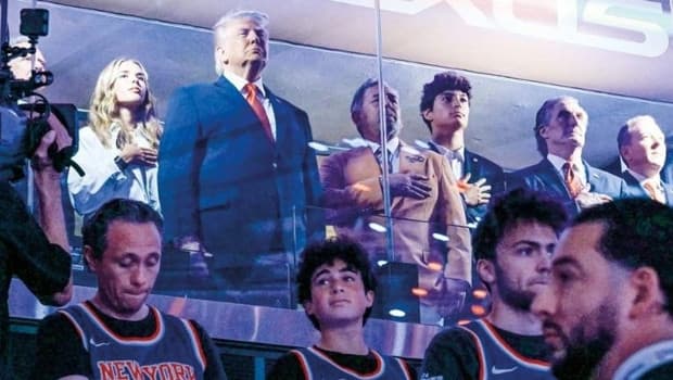 NBA finalinde Trump'a yönelik protestolar gerçekleşti