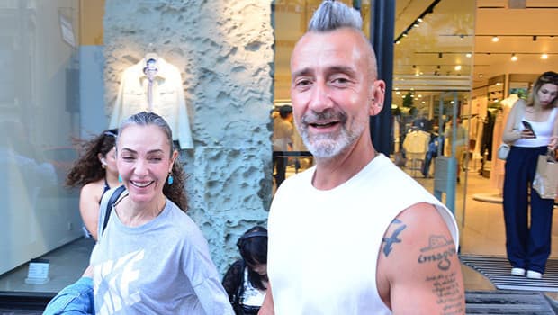 Yunus ve Işık Selin Günçe Nişantaşı'nda görüntülendi