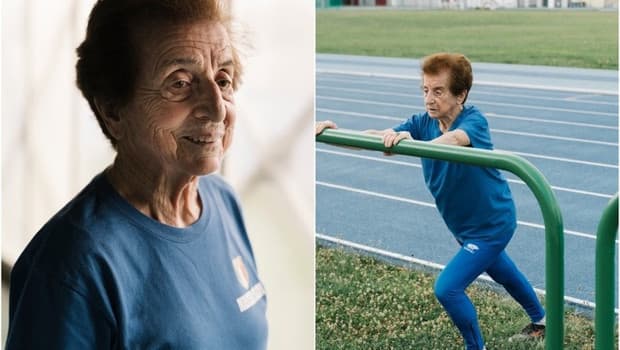 92 yaşındaki kadın sprinter bilimsel incelemeye alındı