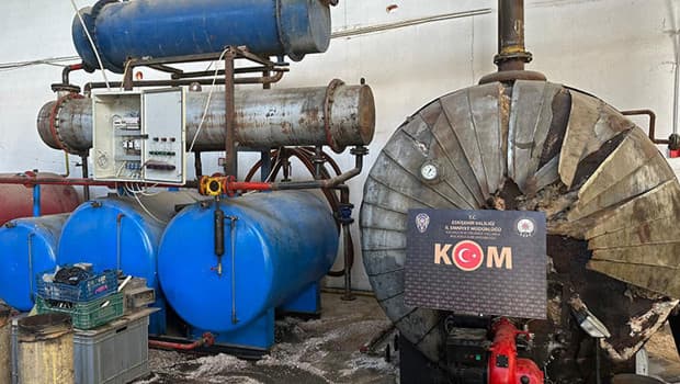 Eskişehir'de kaçak akaryakıt üreten 4 kişi gözaltına alındı