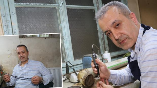 Türkiye'de ilk balık taneli Oltu taşı tespihi üretildi
