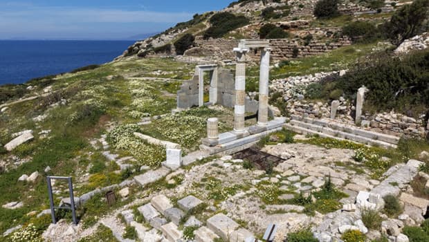 Bakan Ersoy: Knidos'ta çevre düzenleme çalışmaları tamamlandı