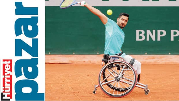 Ahmet Kaplan, Roland Garros'ta finale çıkarak tarihi bir başarı elde etti