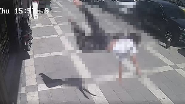 Balkondaki güvercinler nedeniyle 2. kattan düşen kız çocuğu ağır yaralandı