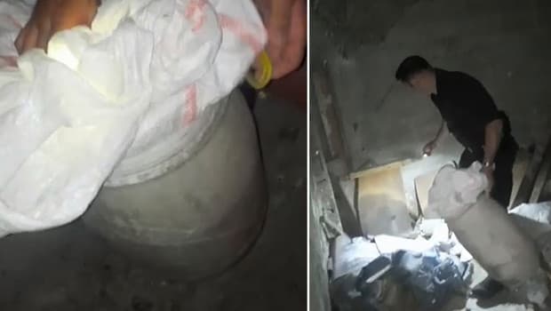 Uyuşturucu operasyonunda aile binasında 9 kilo uyuşturucu ele geçirildi