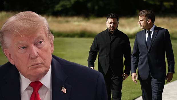 Macron ve Zelenski, G7 Zirvesi'nde Trump hakkında konuşurken yakalandı
