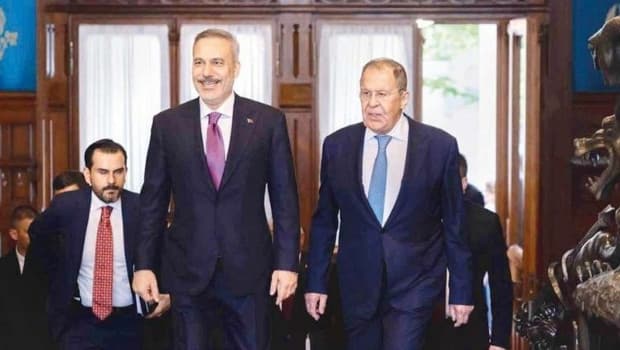 Bakan Fidan Moskova'da Lavrov ile görüştü