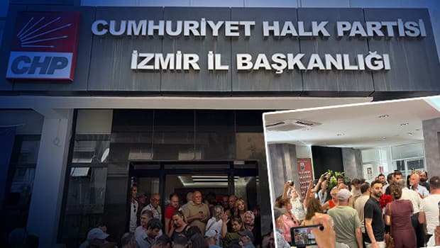 CHP İzmir İl Başkanlığı'nda gerginlik yaşandı