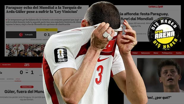 A Milli Takım'ın Dünya Kupası'ndan elenmesi Avrupa'da yankı buldu