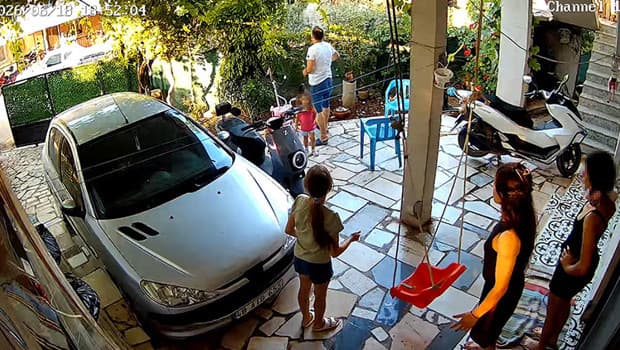 Fethiye'deki bahçe kapısı cinayetinin güvenlik kamerası görüntüleri yayınlandı