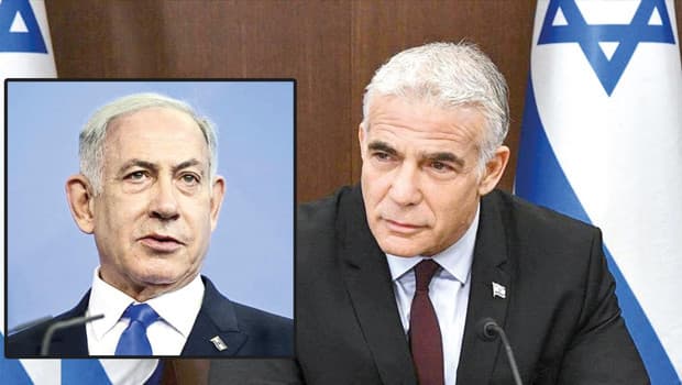 Lapid, Netanyahu'yu Erdoğan konusunda eleştirdi