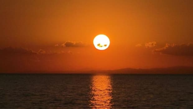Van'da 21 Haziran yaz gündönümünde etkileyici güneş manzaraları