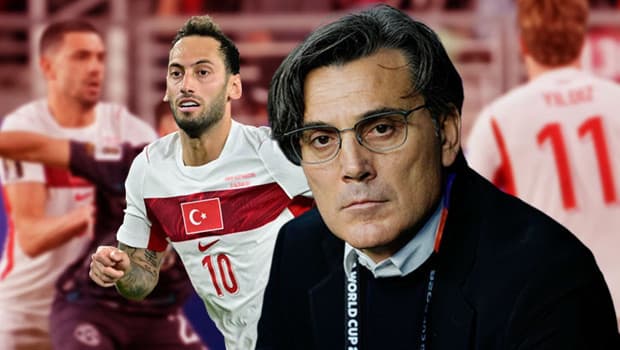 Türkiye, Dünya Kupası'ndan elendi; Hakan Çalhanoğlu ve Montella'nın tepkileri