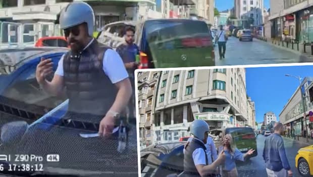Beyoğlu'nda yol verme tartışması kavgaya dönüştü