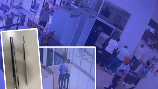 Bakırköy Adliyesi'nde kalem silah bulundu, şüpheli tutuklandı