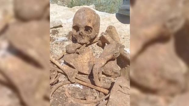 Malatya'da inşaat kazısında insan kemikleri ve kafatasları bulundu
