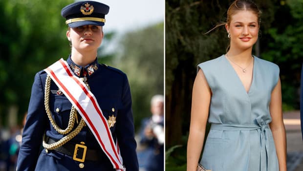 Prenses Leonor, üç yıllık askerlik görevini tamamladı.