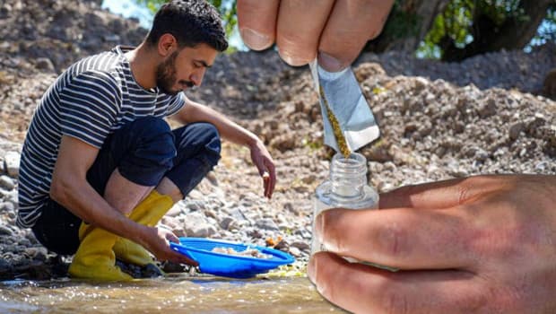 Ankara'da altın madenciliği hobi haline geliyor