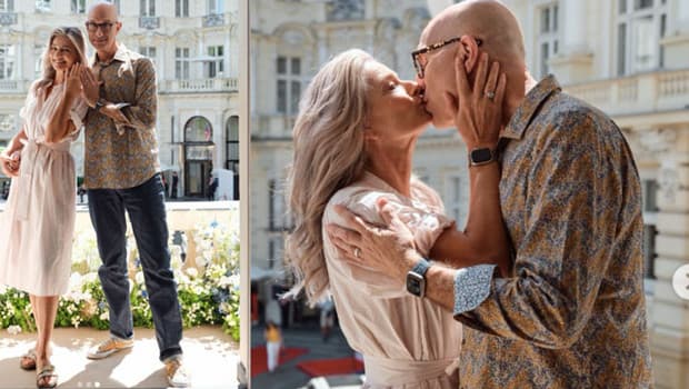 Paulina Porizkova ve Jeff Greenstein İtalya'da evlendi
