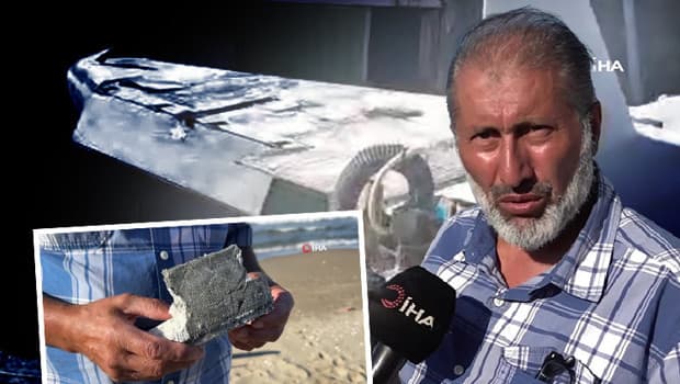 Sahilde bulunan İHA, yapay zeka ile kontrol edilip evine götürüldü
