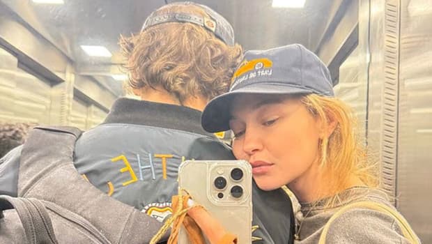 Gigi Hadid, Taylor Swift'in düğününden sonra Paris'te aşk pozları paylaştı