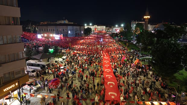 15 Temmuz'da Türkiye genelinde anma etkinlikleri düzenlendi