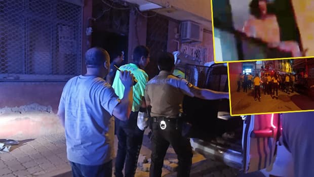 Manisa'da tartışma sırasında eşinin burnunu ısırarak koparan adam gözaltına alındı