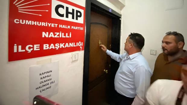 CHP Nazilli İlçe Teşkilatı'nda devir teslim sorunu