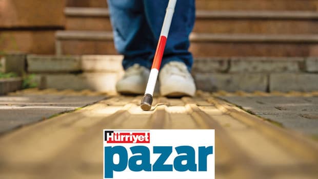 Kaldırımlardaki inşaat çalışmaları yürümeyi zorlaştırıyor