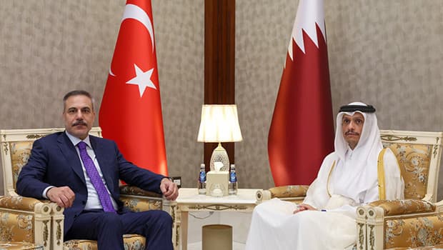 Dışişleri Bakanı Hakan Fidan, Katar Başbakanı Al Sani ile görüştü