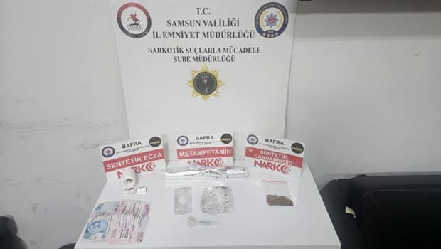 Bafra'da uyuşturucu operasyonu düzenlendi, 2 kişi gözaltına alındı