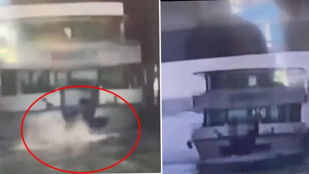 Haliç'te tur teknesi köprüye çarptı, personelin cesedi bulundu