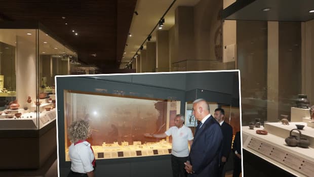 Bakan Ersoy, Anadolu Medeniyetleri Müzesi'nde yenilikleri inceledi