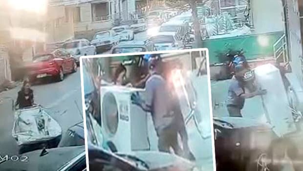 İş yerinin önündeki klima motoru çalındı, 2 kişi tutuklandı