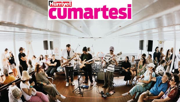 Caz Vapuru'nda genç grup Eggmann and Friends sahne aldı