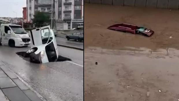 Ankara ve İstanbul'da sağanak yağışlar etkili oldu