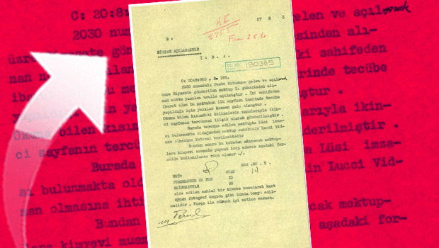 MİT, gizli yazışmalarla ilgili tarihi belgeyi paylaştı