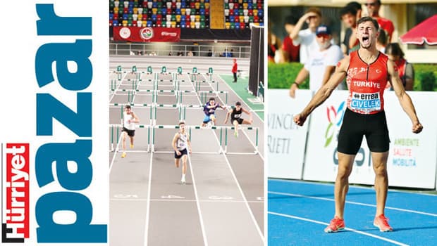 Yunus Emre Civelek Avrupa 18 Yaş Altı Atletizm Şampiyonası'nda altın madalya kazandı