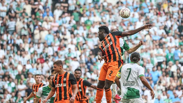 Bursaspor ve Shakhtar Donetsk hazırlık maçında berabere kaldı