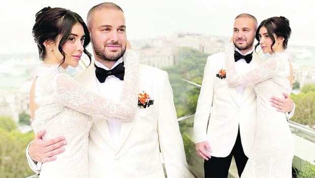 Siyasetçiler Nursena Say ve Fatih Kaynarca'nın düğününde bir araya geldi