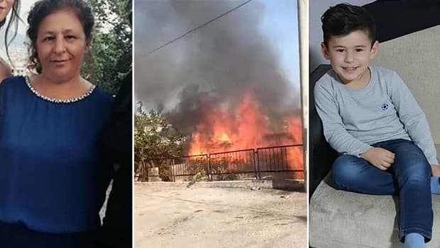 İzmir'deki yangında torununu kurtarmak isteyen anneanne hayatını kaybetti