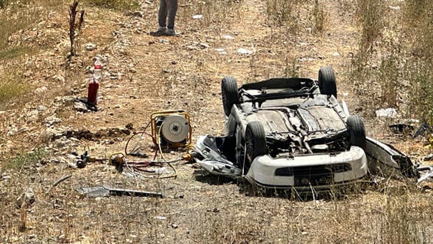 Kastamonu'da otomobil menfeze düştü: Sürücü hayatını kaybetti, eşi ve çocukları yaralı