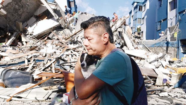 Kolombiya'daki depremde can kaybı 234'e ulaştı