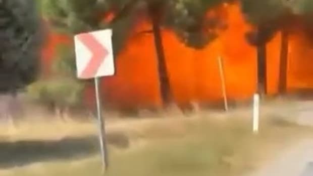 Yalova'da F16 uçağının kaza anlarına dair yeni görüntüler yayınlandı