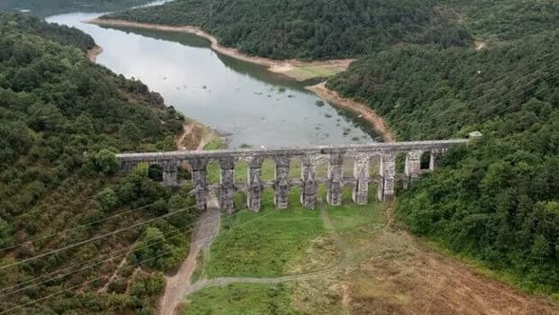 İstanbul'daki barajların doluluk oranı yüzde 49,94'e düştü
