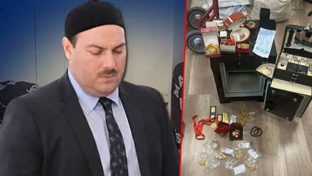 Alihan Kuriş'in kasasında büyük miktarda para ve altın bulundu